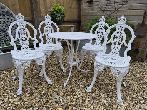 Painted vintage cast metal - painted,