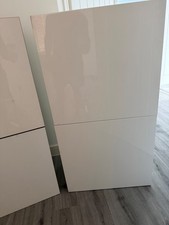 2 x Ikea Besta Storage Unit  / Display Cabinet White. 14729. 64 x 40 x 64