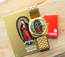 Nixon Santa Cruz Watch Jason Jessee Gold Time Teller Skateboard NWOT