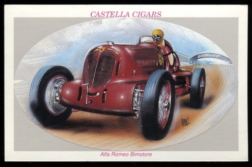 Tobacco card castella - tobacco,