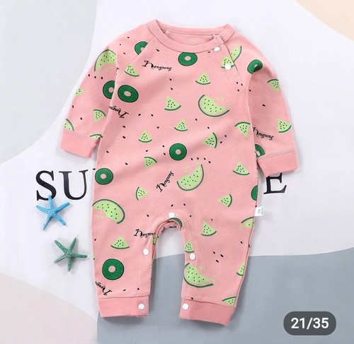 New cotton baby sleepsuit - new,