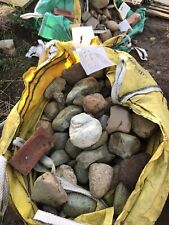 Stone Rock Large rounded Pebbles One Builders Bag, suitable Gabion basket fill