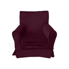 Velvet sofa chair cover ikea - velvet,