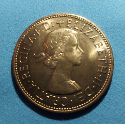 Old english penny queen - old,