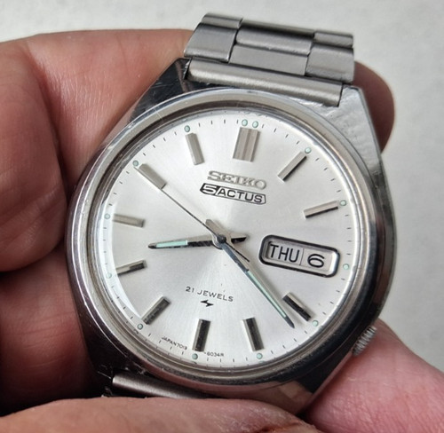 Seiko 5actus vintage gents - seiko, 5actus,