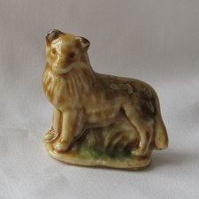 Wade Whimsie Collie from pedigree dog collection of miniature porcelains 1970s