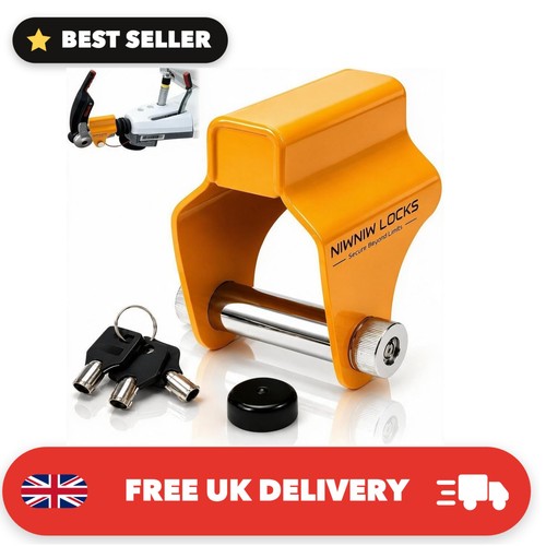 Heavy duty caravan hitch - caravan, lock