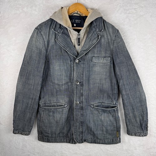 Armani jeans denim jacket mens - jeans,