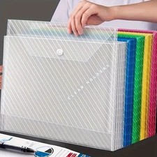 A4 Plastic Wallets Folders