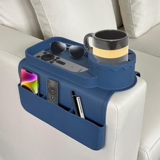 Sofa Chair Arm Rest Organiser Tray Armchair Caddy Storage Holder 4 Tidy Pockets