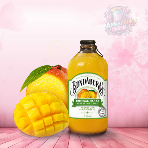 Bundaberg tropical mango 375ml - tropical,