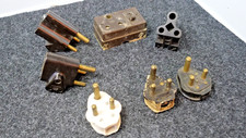 7 Vintage Plugs, Sockets