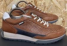 Mens Pikolinos Leather Lace Up Trainers Shoes. Uk8 Eu41. Brown. LOVELY
