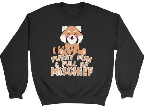 Red panda furry - panda, full