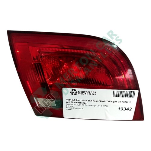 Audi sportback 8pa rear - sportback,