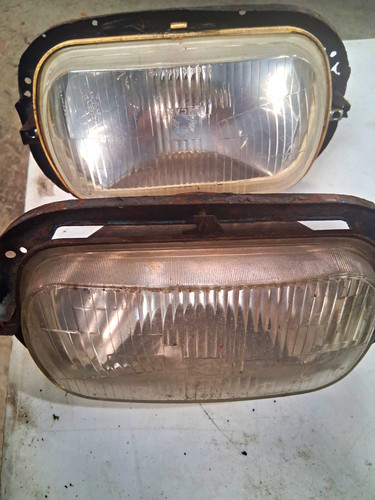 Pair mk1 escort headlights - escort,