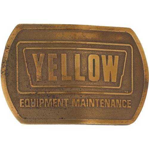 Yellow freight line - yellow, semi