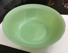 1960's Fire King FireKing Green Jade Jadeite Jade-ite Jane Ray 20.5cm Dish Bowl