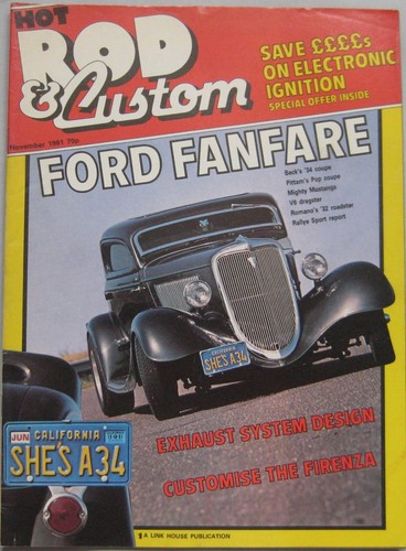 Hot rod custom - hot, magazine