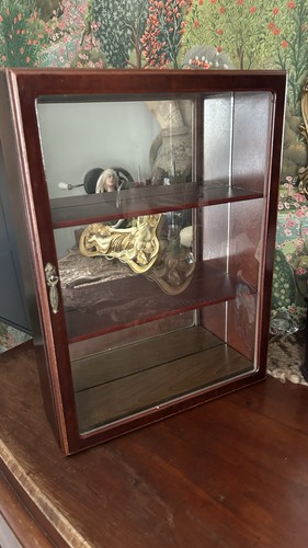 Vintage display cabinet - display, wall