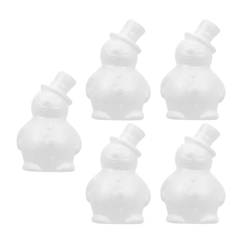 5pcs foam snowman diy - 5pcs,
