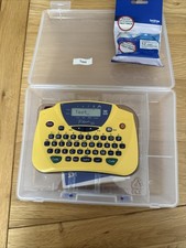 Brother P-Touch 65 Portable Label Printer In Original Box With Spare Cartridge