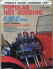 1962 POP HOT RODDING #1 FIRST