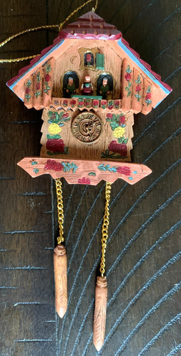 Ornament german swiss - german, cuckoo