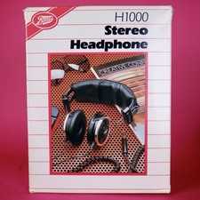 Vintage Boots Audio H1000 Stereo Headphones - Working Order Boxed