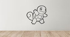 Squirtle Pokemon Vinyl Wall
