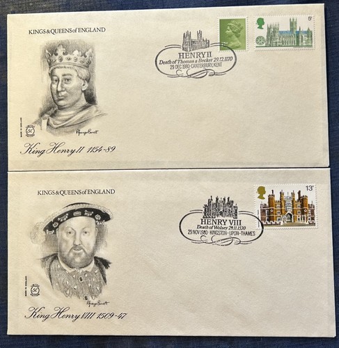 1980 first day covers kings - --,