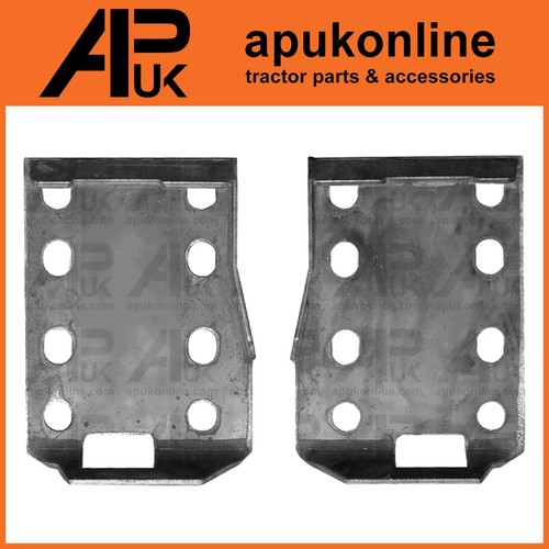 Weld loader bracket - bracket, pair