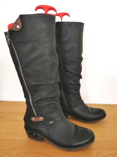 Rieker black calf - rieker,
