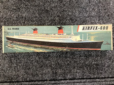 VERY RARE Airfix 1/600 SS France model kit from 1962, SEE DESCRIPTION