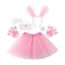 Easter Bunny Costume 6 Pieces