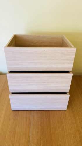 Ikea pax drawers white stained - pax,