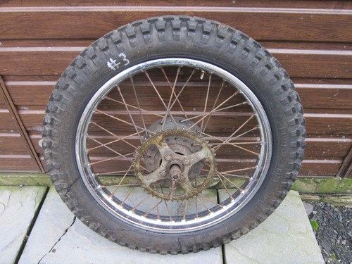 Yamaha dt50 rear wheel - dt50, inc