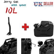 10L JERRY CAN FUEL BLACK 10