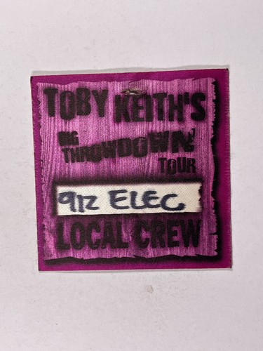Toby keith backstage - backstage, pass