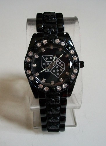 Men black finish - finish, dial
