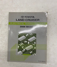 2006 Toyota Land Cruiser Factory Shop Electrical Wiring Diagram SKU24