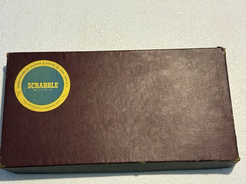 Scrabble game vintage 1949 - scrabble,