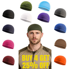Mesh Skull Cap Beanie Hat Men