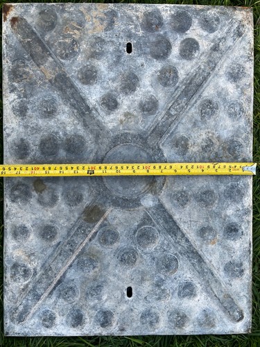 Steel drain manhole - drain,