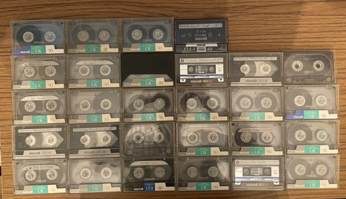 Job lot recorded maxell - lot,