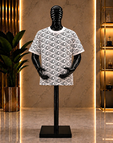 Black abstract half body - abstract,