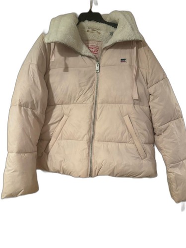 Levi light pink puffer - pink,