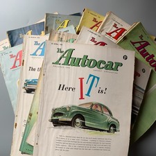 1950s Autocar Magazine Back