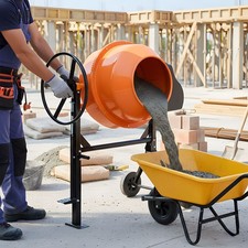 100-160L Electric Cement Mixer