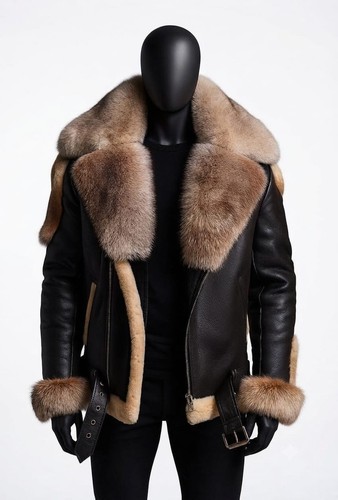 Men real shearling leather - men’s,